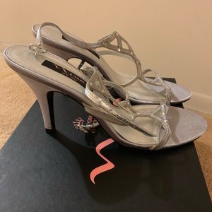 Silver shoes